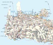 Map of Chania Prefecture
